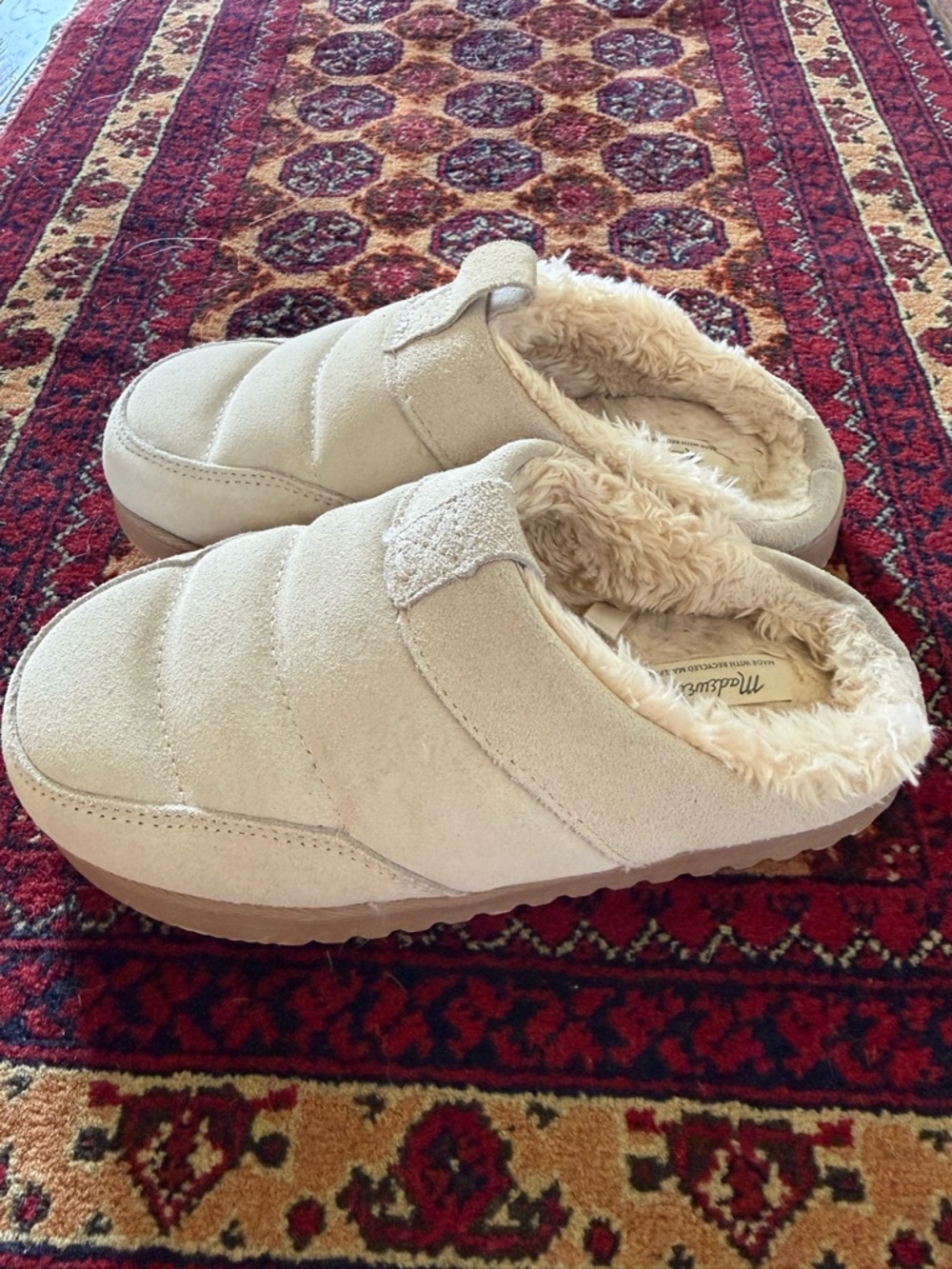 Madewell The Allweek Suede Slippers
